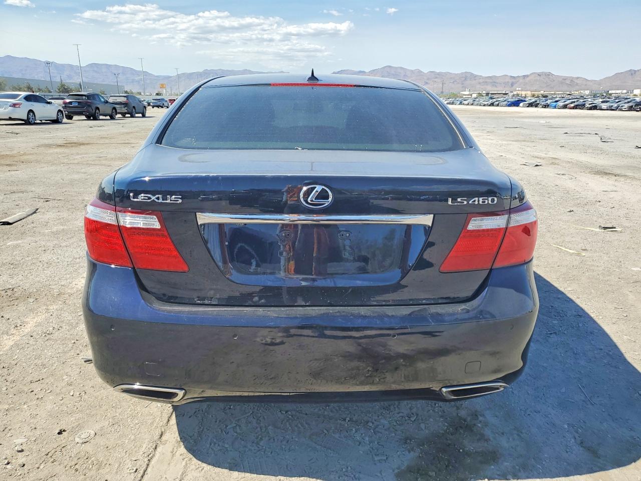 2009 Lexus Ls 460 Blue vin: JTHBL46F095086931