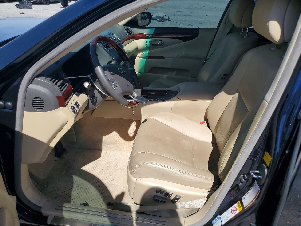 2009 Lexus Ls 460 Blue vin: JTHBL46F095086931