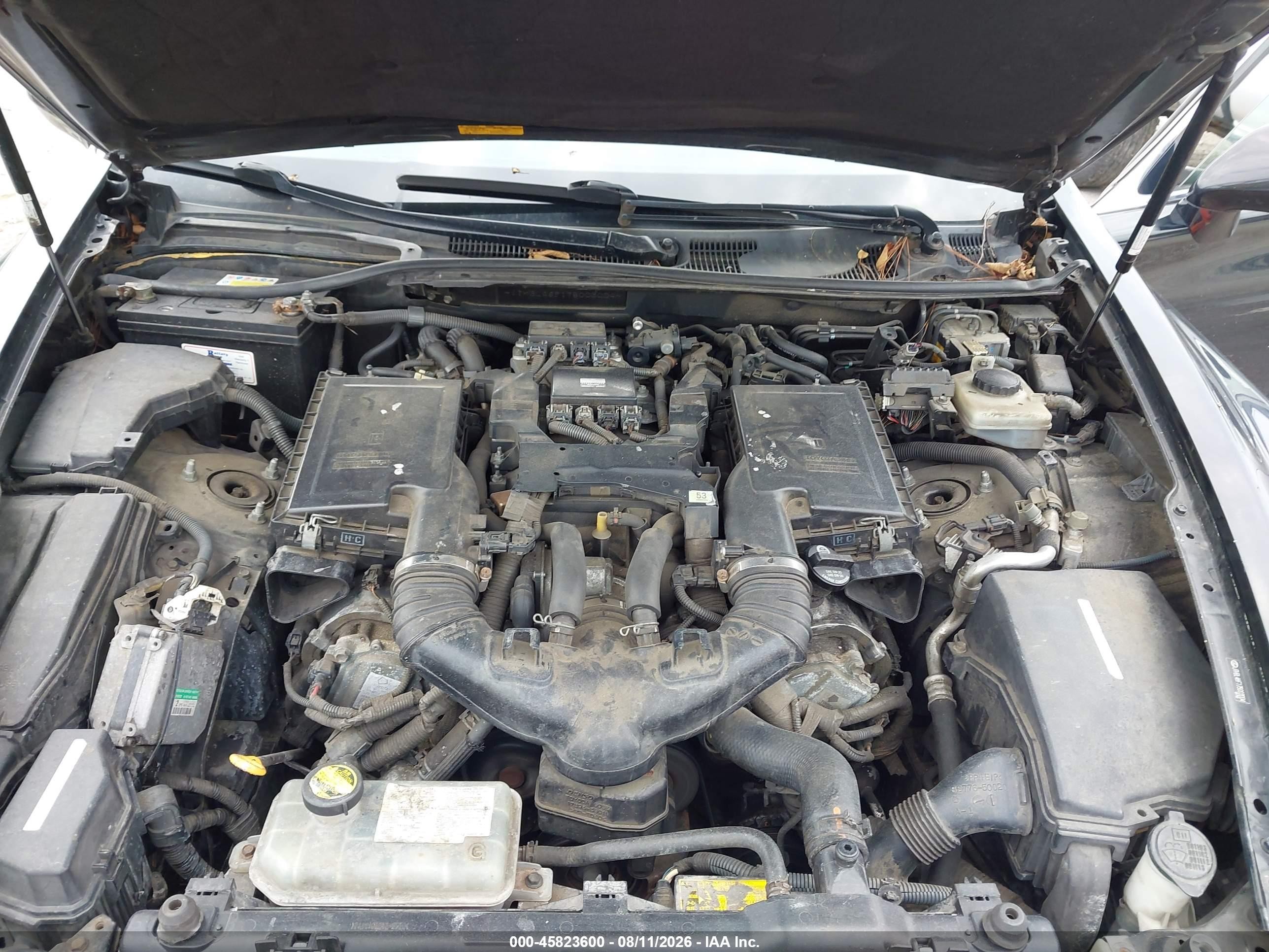 2007 Lexus Ls 460   Black vin: JTHBL46F175003004