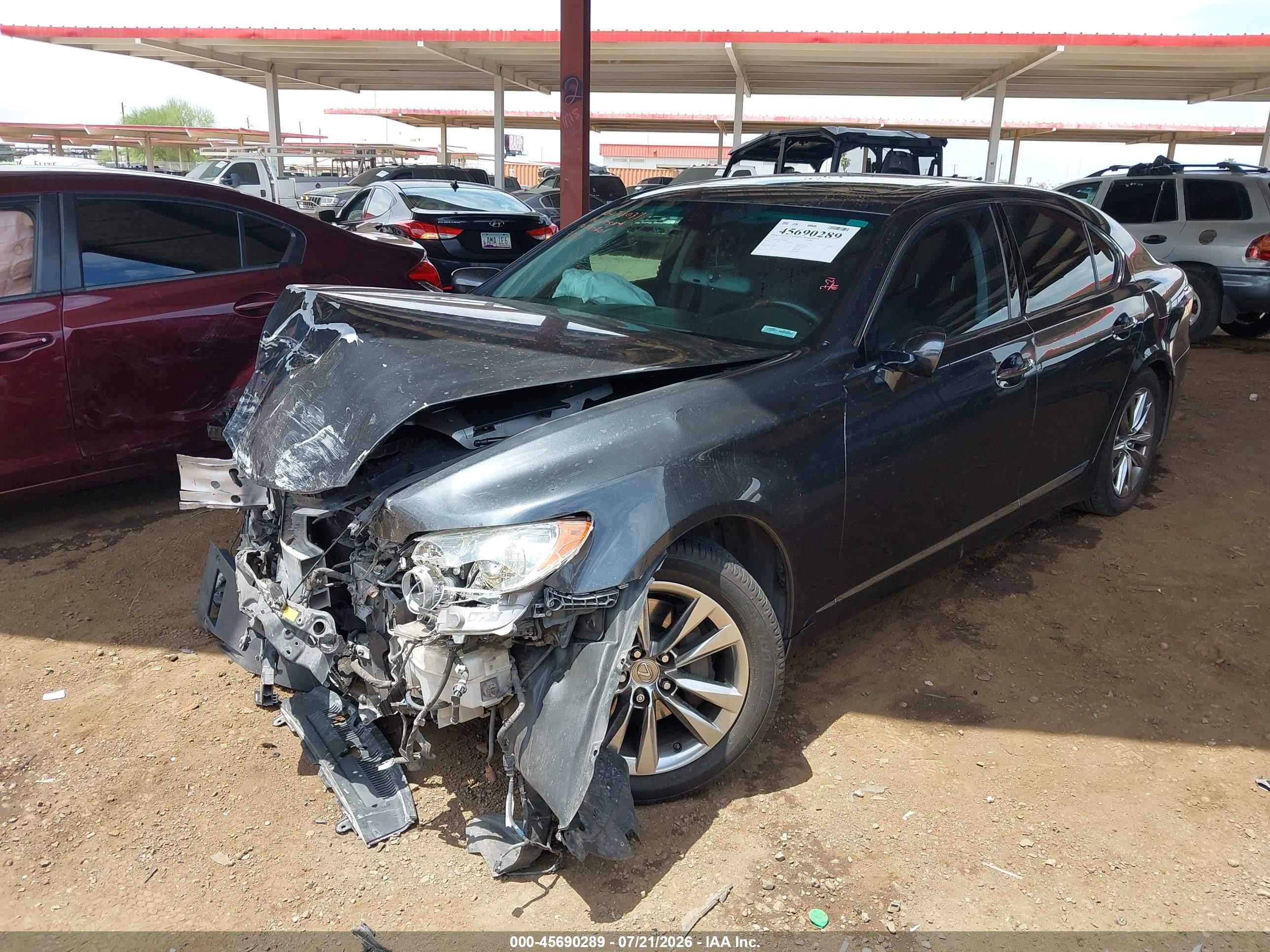 2007 Lexus Ls 460   Black vin: JTHBL46F175024581