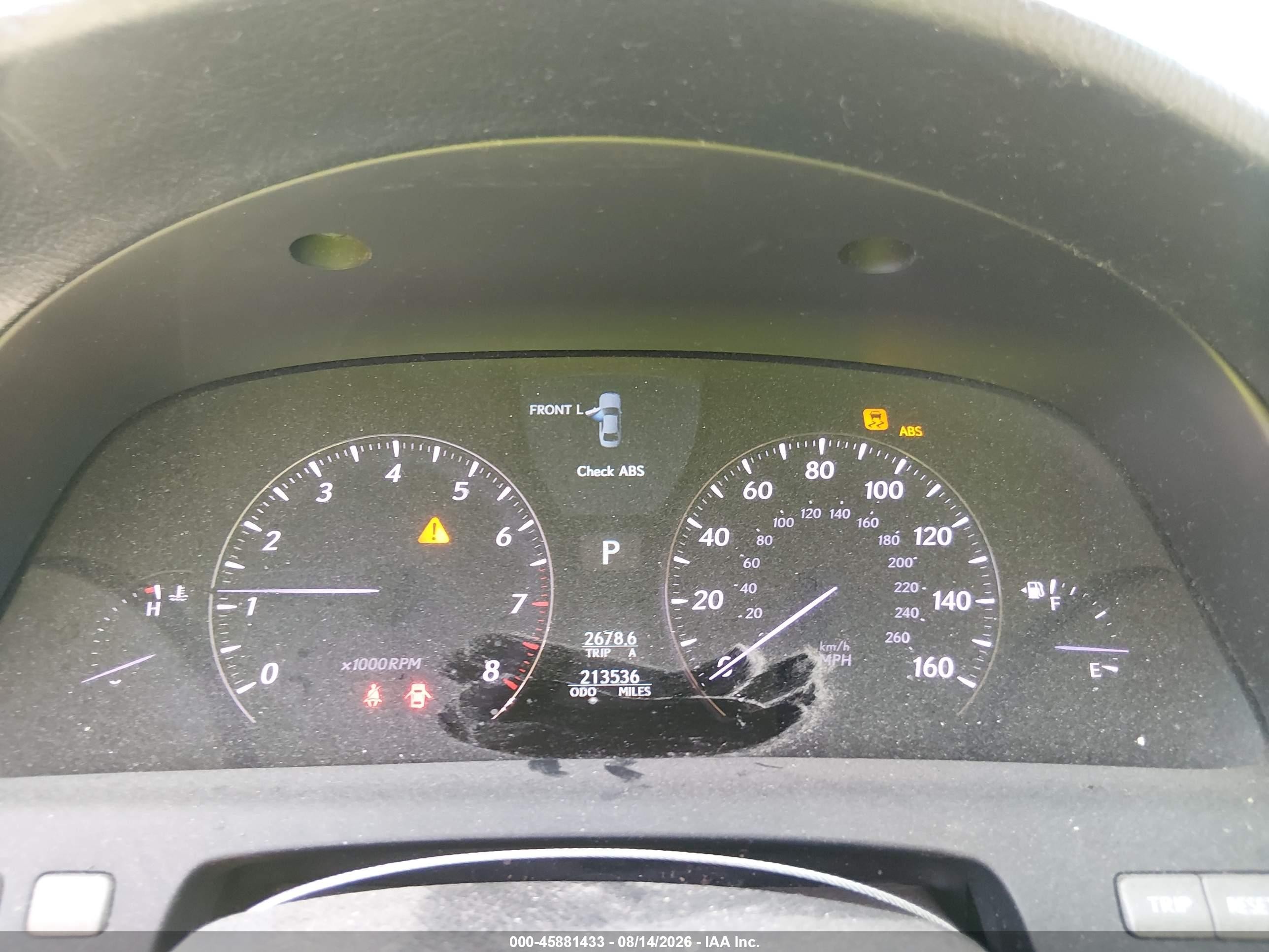 2007 Lexus Ls 460   Black vin: JTHBL46F175029473