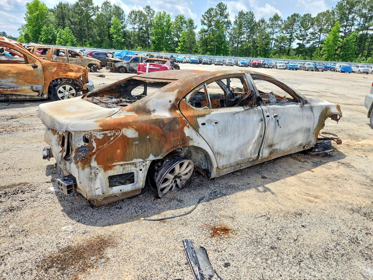 2007 Lexus Ls 460 Burn vin: JTHBL46F175035452