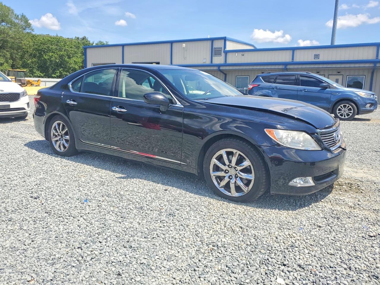 2007 Lexus Ls 460 Black vin: JTHBL46F175044183