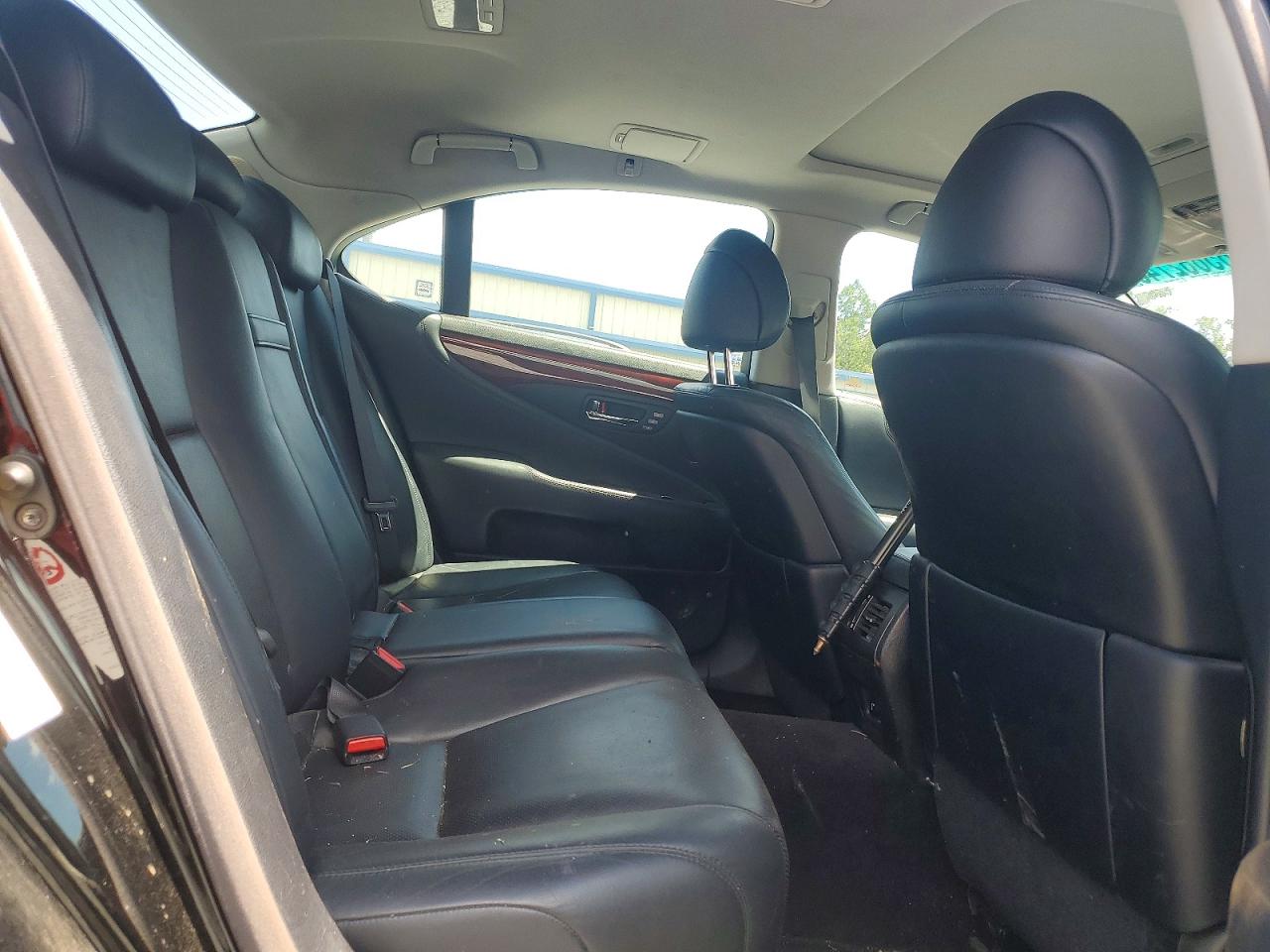 2007 Lexus Ls 460 Black vin: JTHBL46F175044183