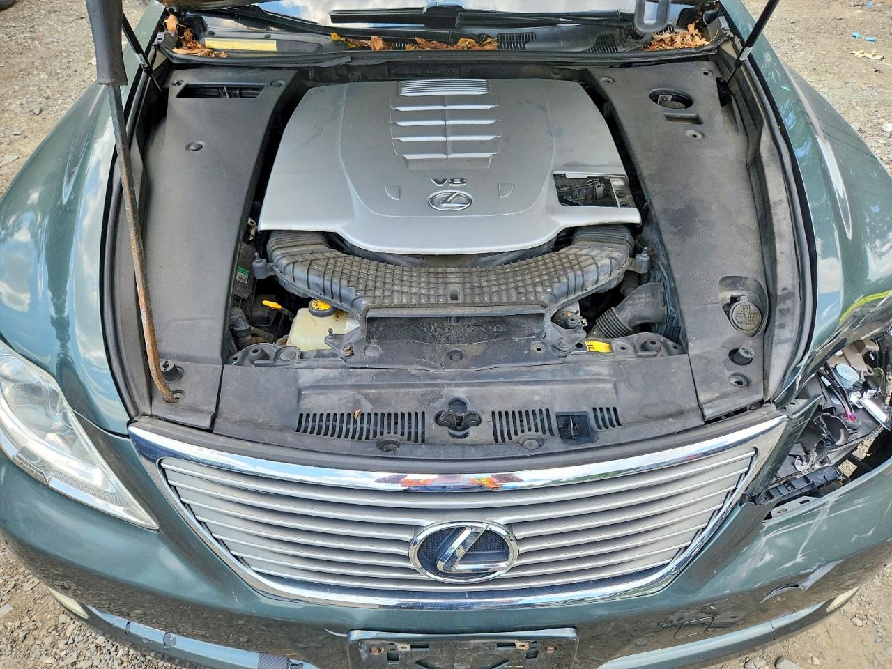 2008 Lexus Ls 460 Charcoal vin: JTHBL46F185057582
