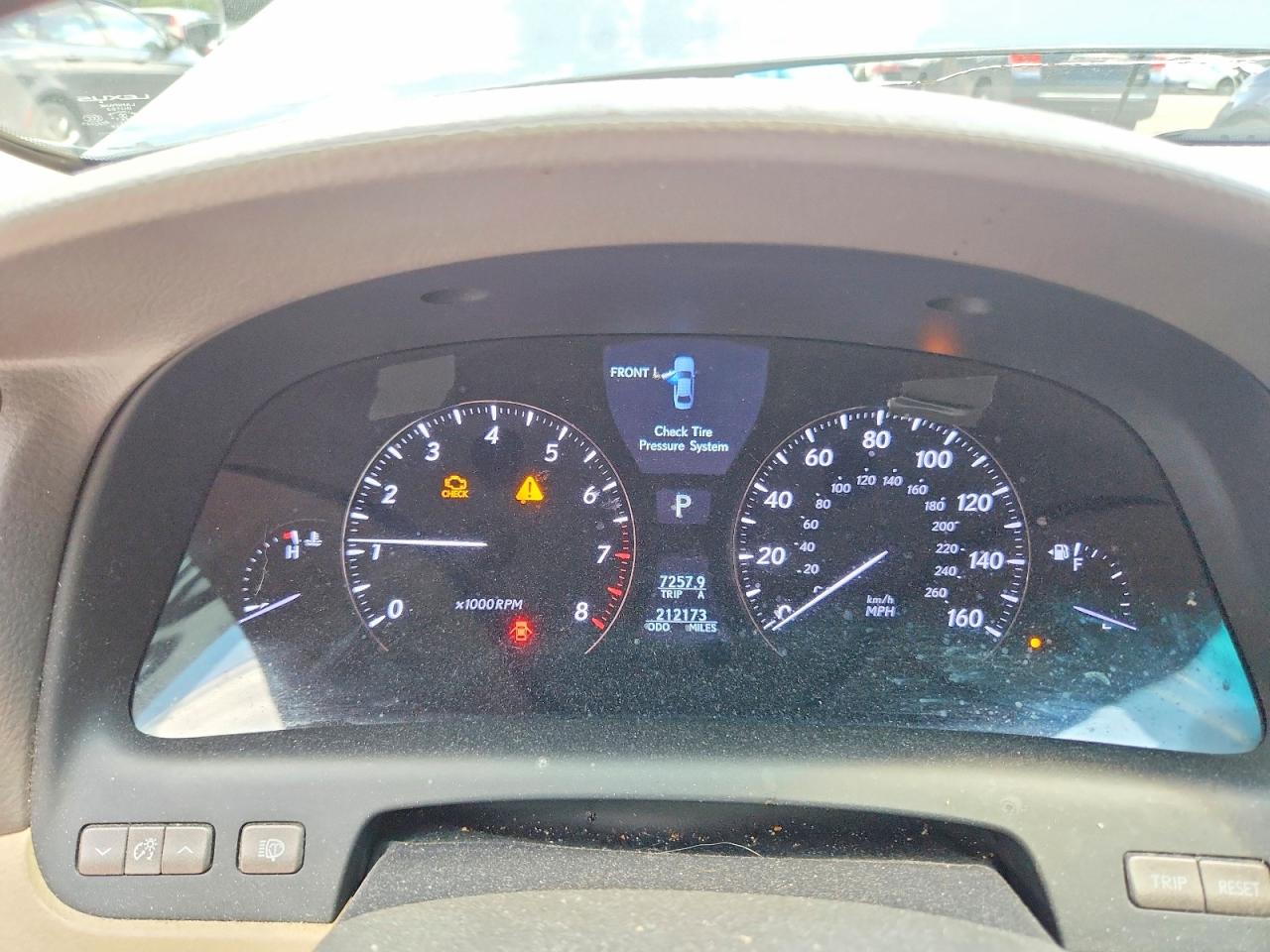 2008 Lexus Ls 460 Charcoal vin: JTHBL46F185057582