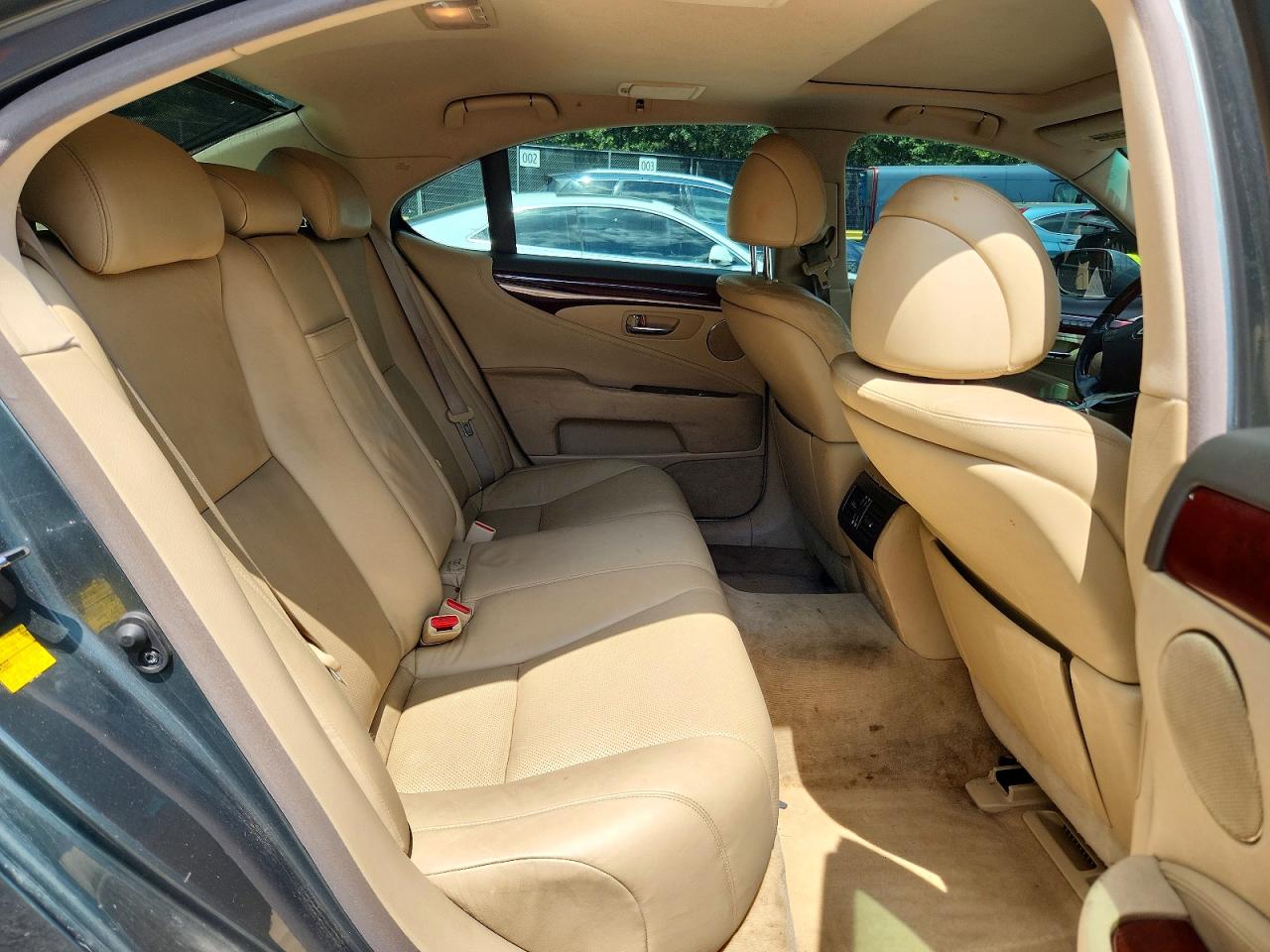 2008 Lexus Ls 460 Charcoal vin: JTHBL46F185057582