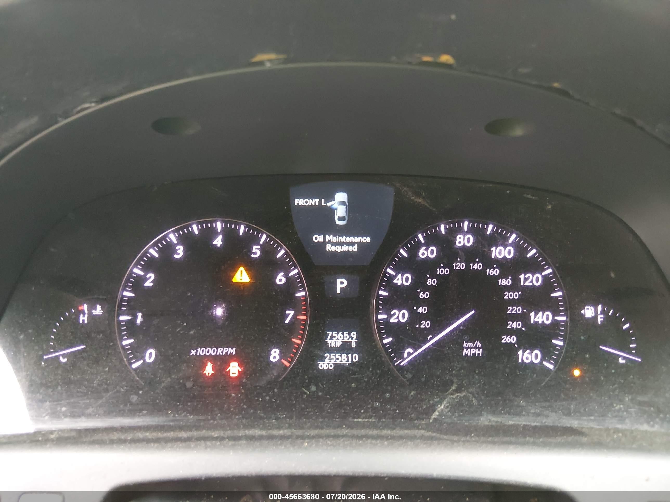 2008 Lexus Ls 460   Black vin: JTHBL46F185059641