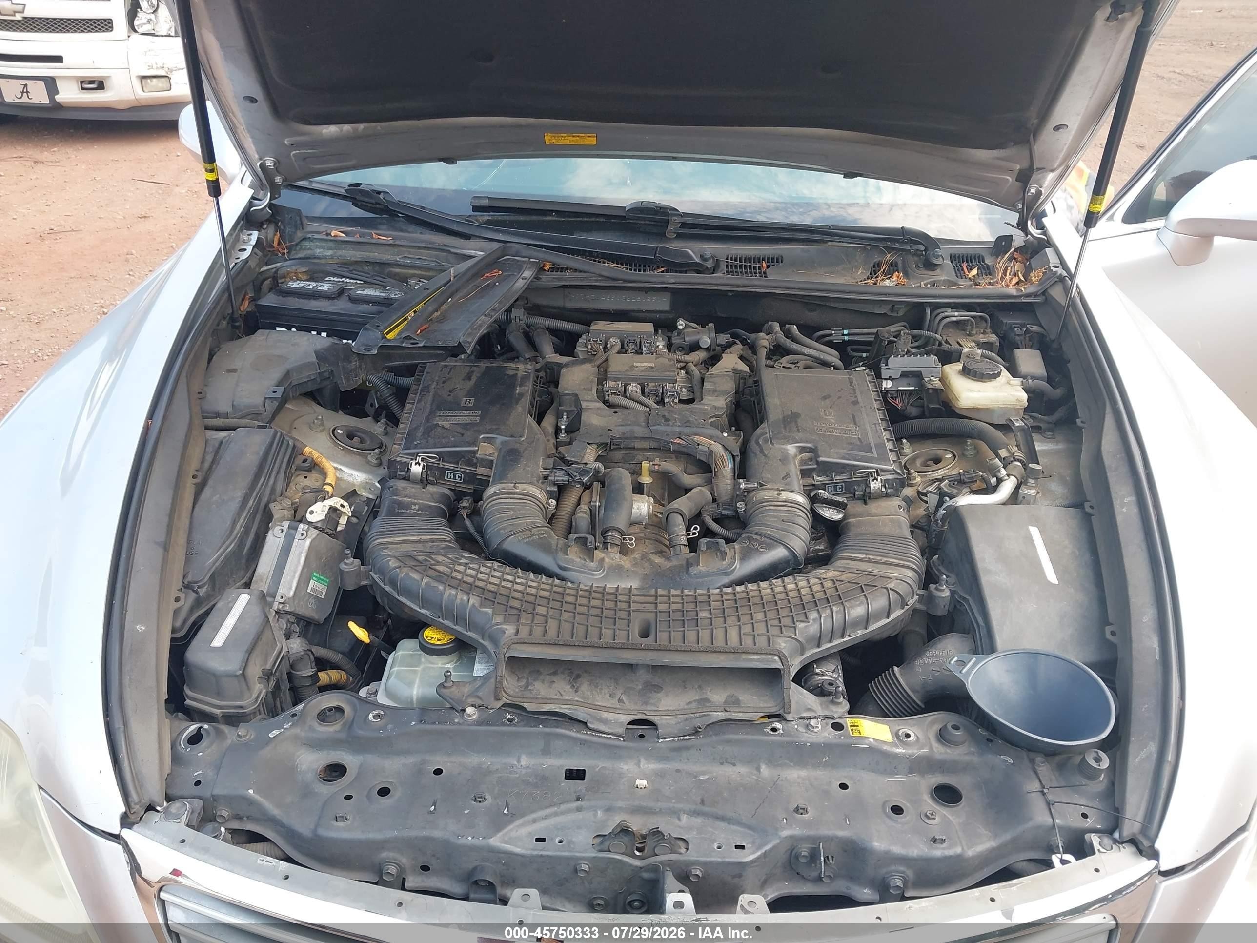 2008 Lexus Ls 460 Silver vin: JTHBL46F185081591