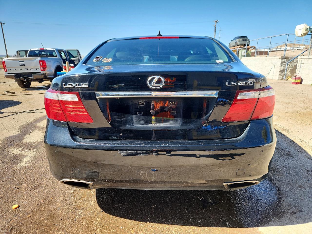 2008 Lexus Ls 460 Black vin: JTHBL46F185081641