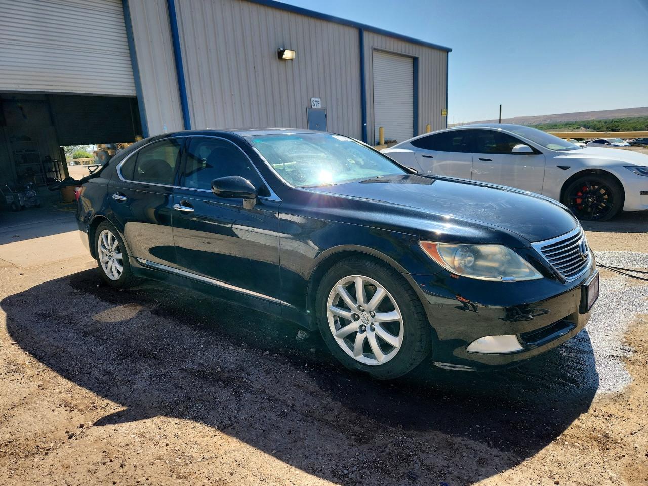 2008 Lexus Ls 460 Black vin: JTHBL46F185081641