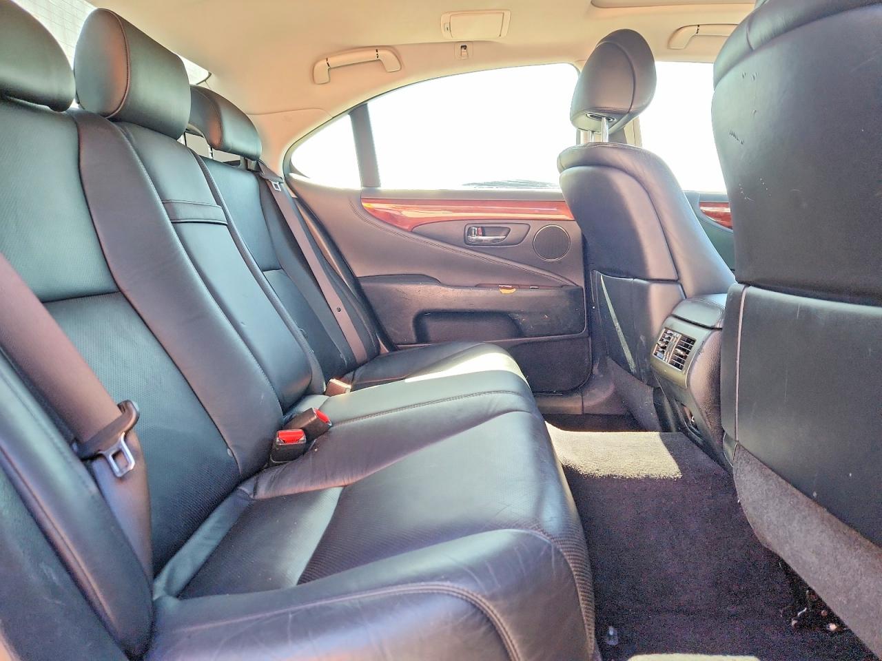 2008 Lexus Ls 460 Black vin: JTHBL46F185081641