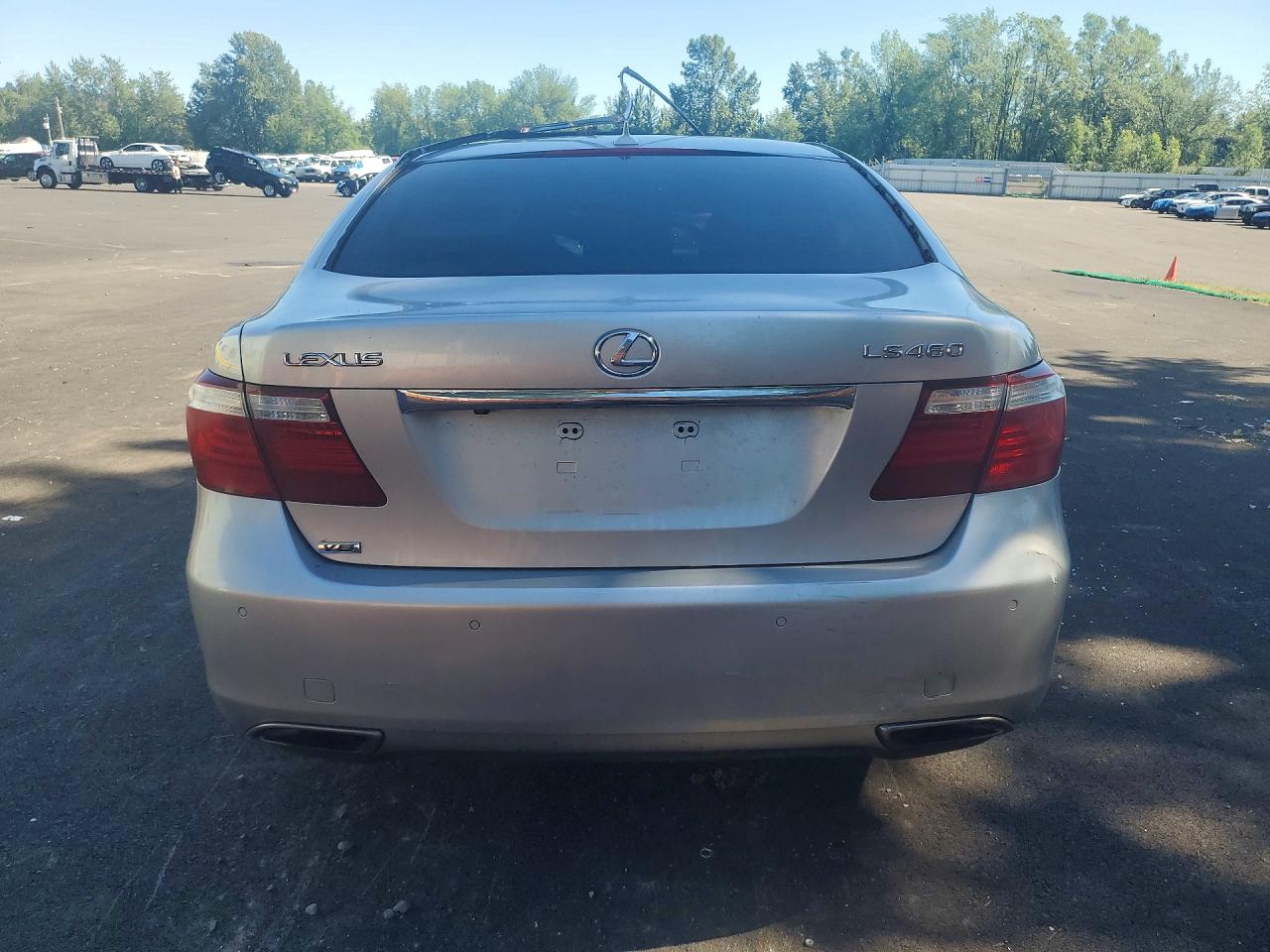 2009 Lexus Ls 460 Серебряный vin: JTHBL46F195090681