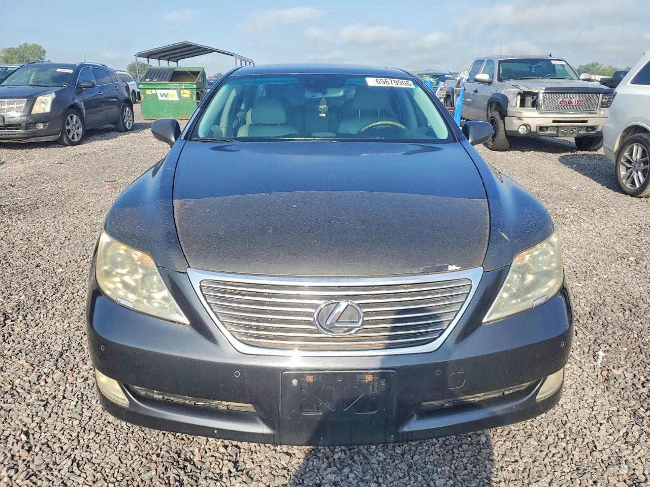 2007 Lexus Ls 460 Gray vin: JTHBL46F275006400