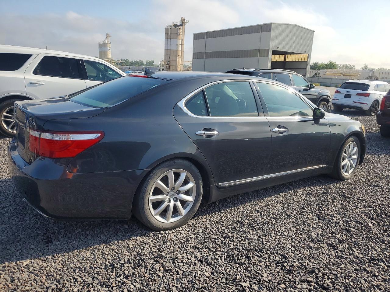 2007 Lexus Ls 460 Gray vin: JTHBL46F275006400