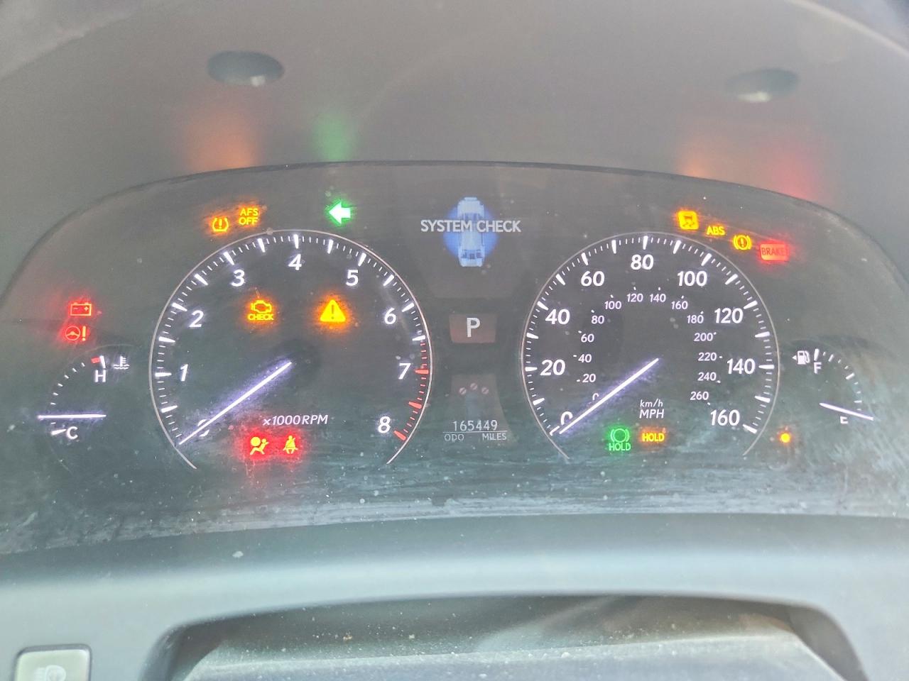 2007 Lexus Ls 460 Black vin: JTHBL46F275022483