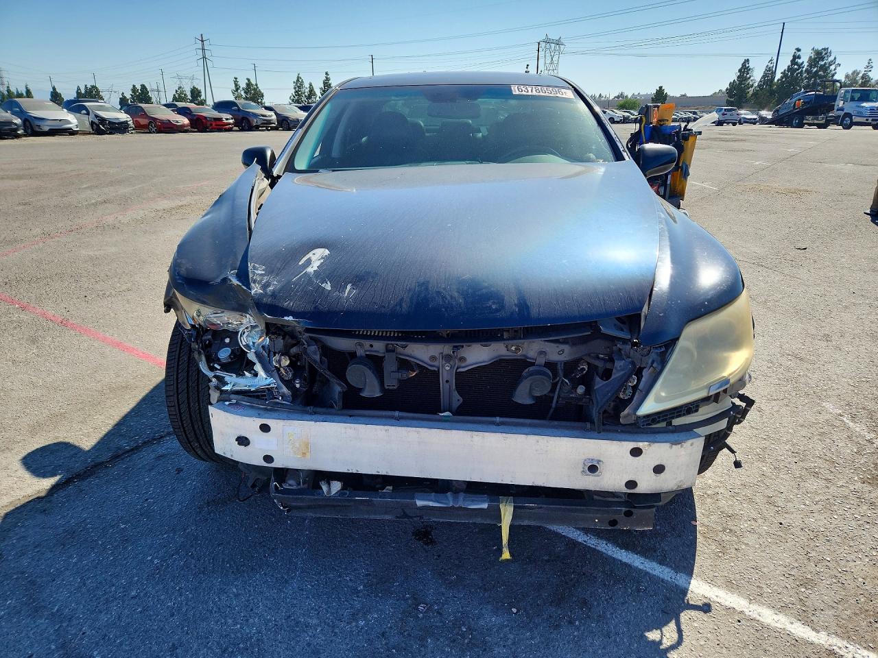 2007 Lexus Ls 460 Black vin: JTHBL46F275022483