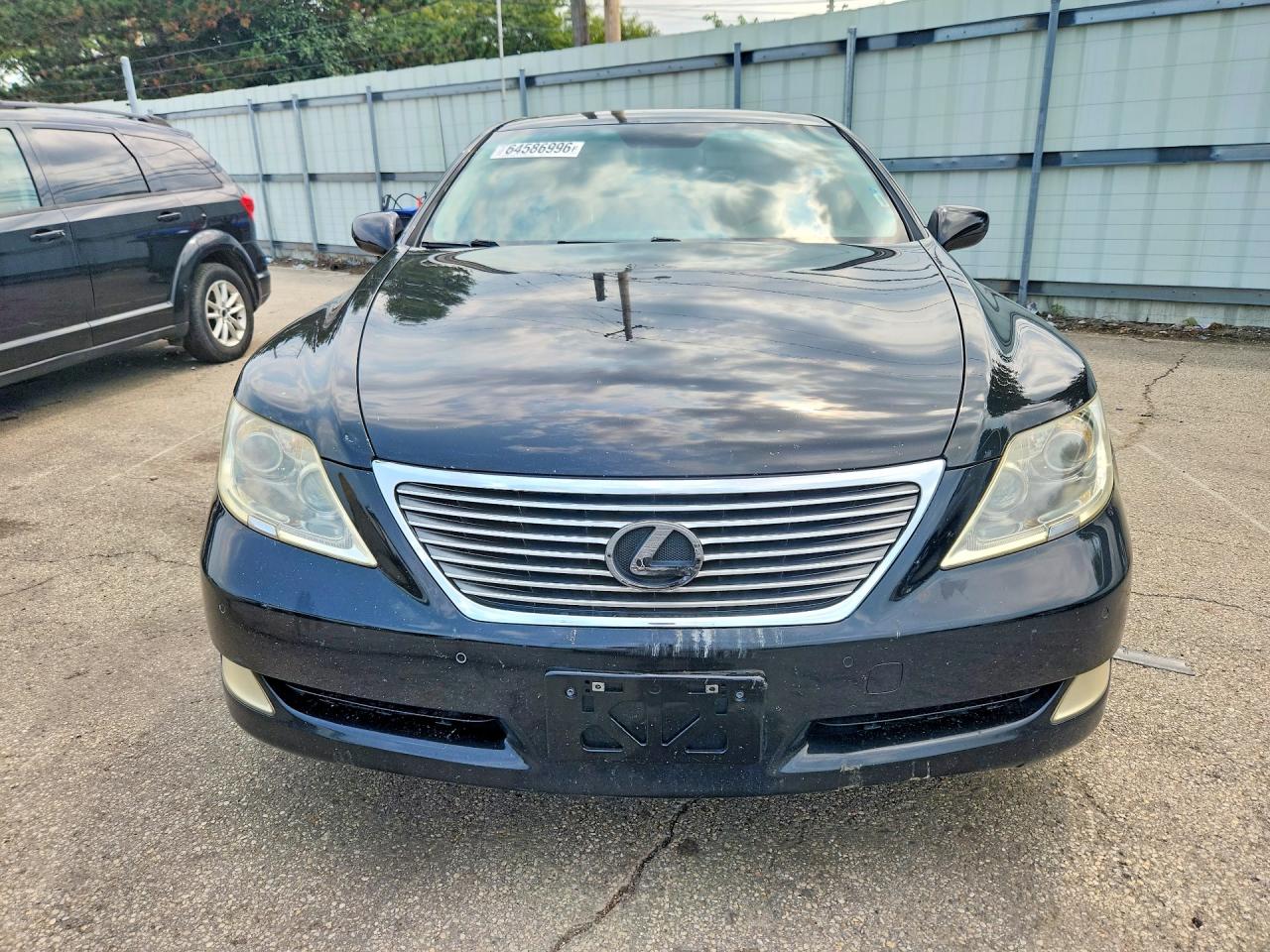 2007 Lexus Ls 460 Черный vin: JTHBL46F275032771