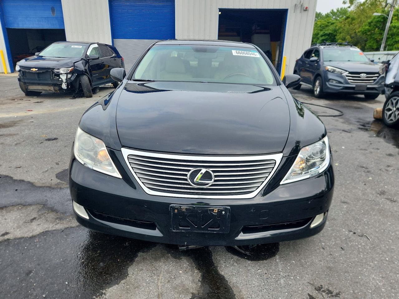 2007 Lexus Ls 460 Black vin: JTHBL46F275037453
