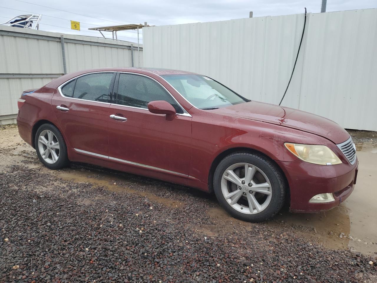 2007 Lexus Ls 460 Maroon vin: JTHBL46F275037954 Damage: Right Front Door, Heavy Scratch, 1 To 2 Inches
