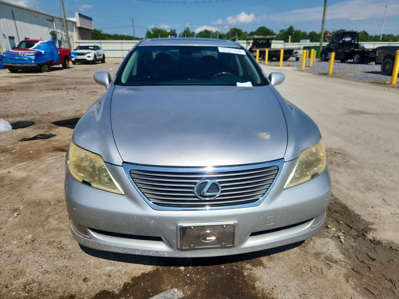 2008 Lexus Ls 460 Silver vin: JTHBL46F285055050