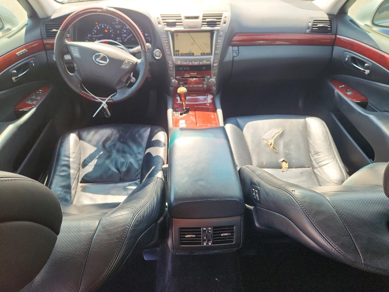2008 Lexus Ls 460 Silver vin: JTHBL46F285055050