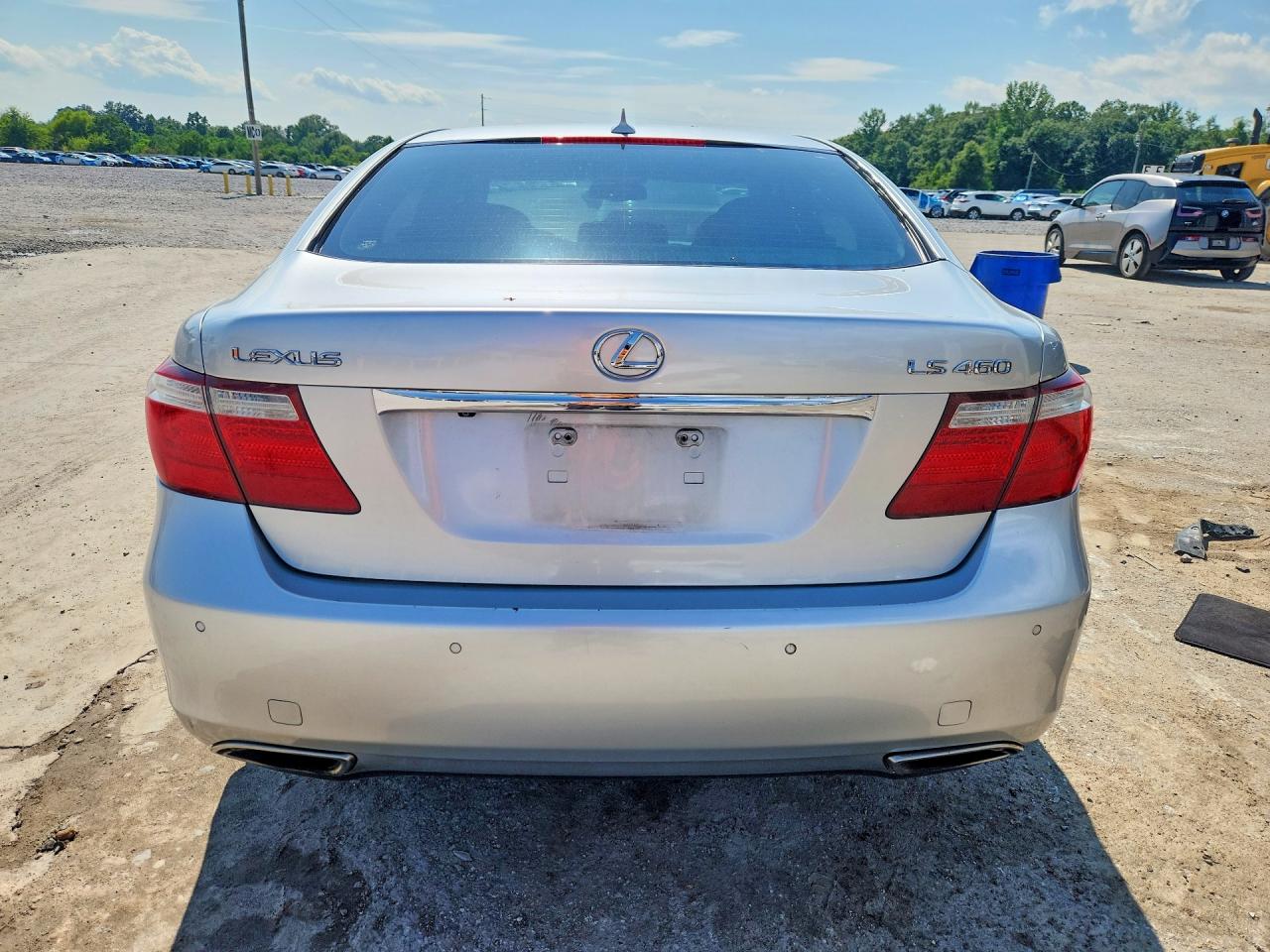 2008 Lexus Ls 460 Silver vin: JTHBL46F285055050