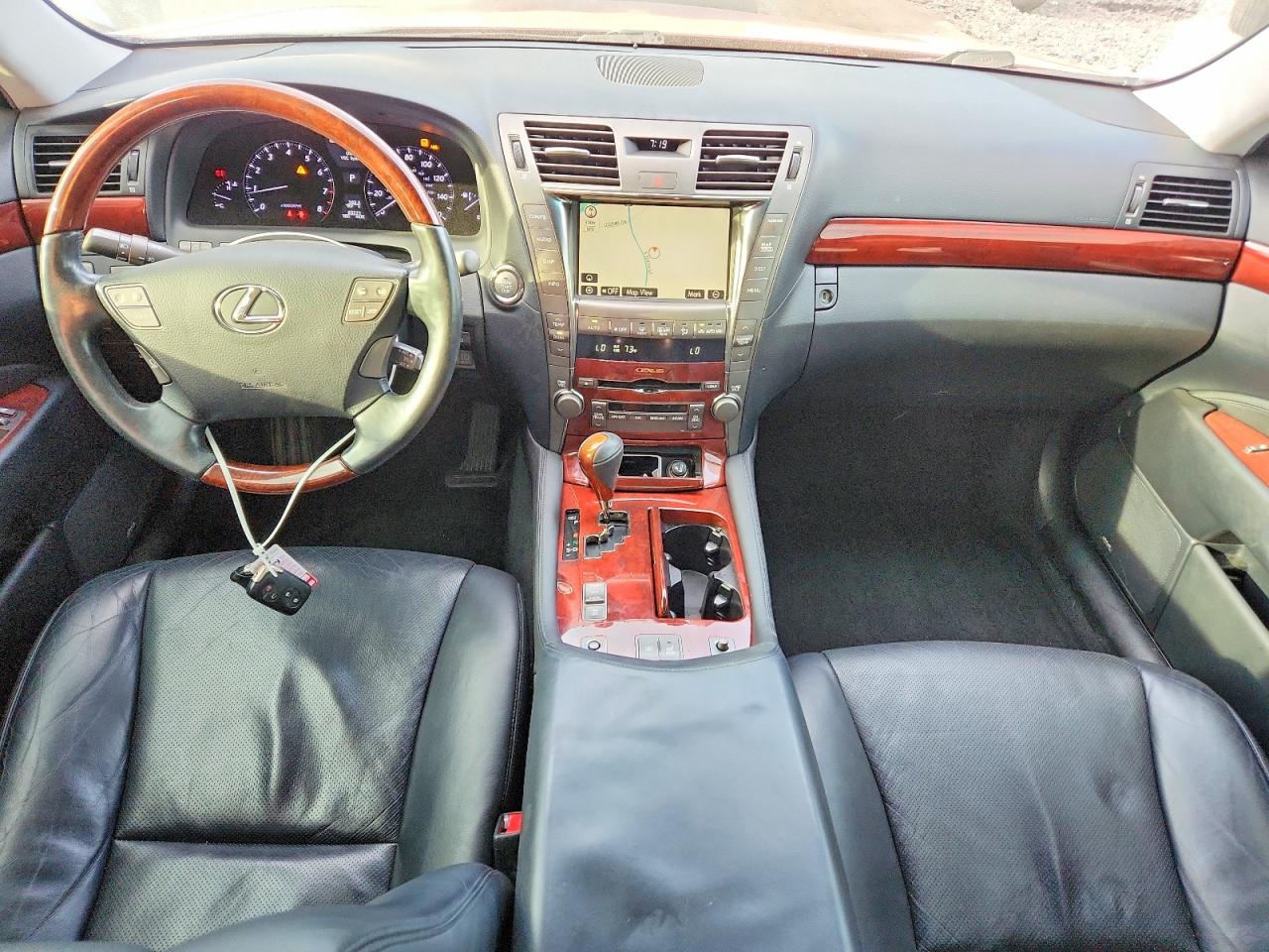 2008 Lexus Ls 460 Maroon vin: JTHBL46F285062628