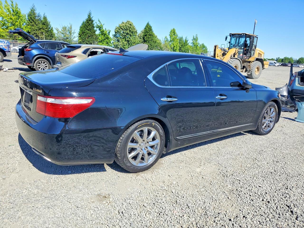 2008 Lexus Ls 460 Black vin: JTHBL46F285062810