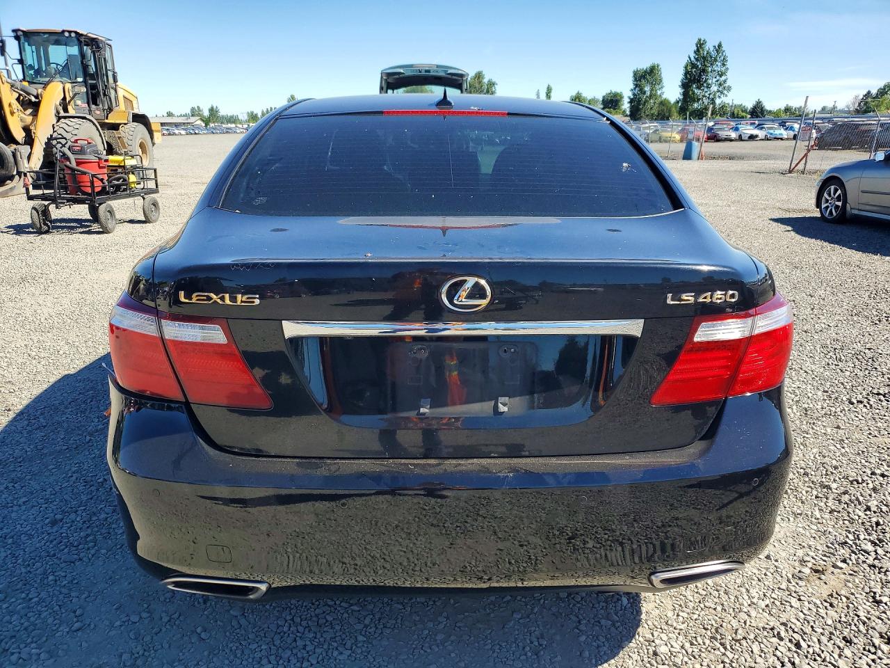 2008 Lexus Ls 460 Black vin: JTHBL46F285062810
