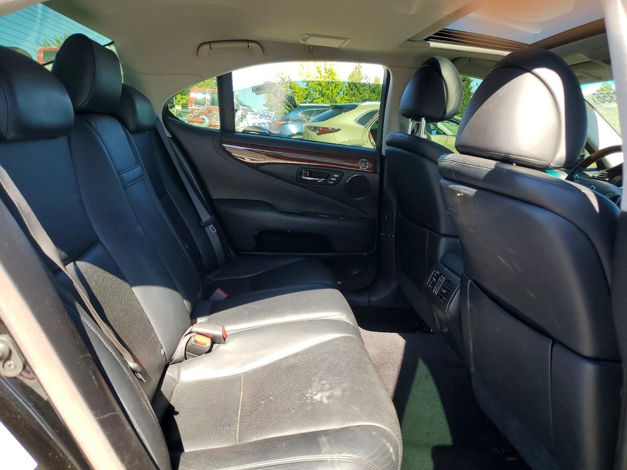 2008 Lexus Ls 460 Black vin: JTHBL46F285062810