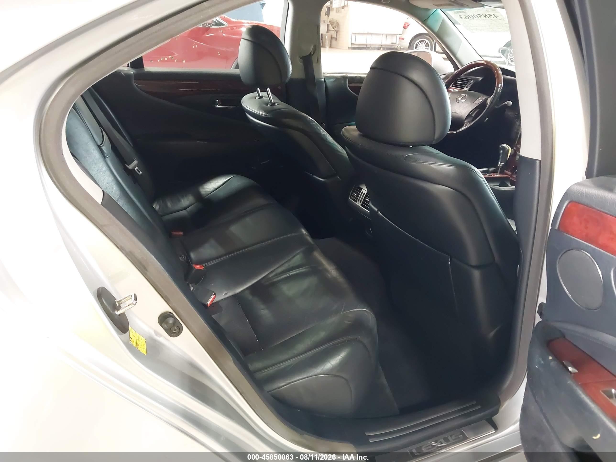 2008 Lexus Ls 460 Silver vin: JTHBL46F285079395