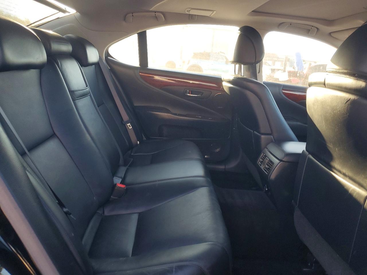2008 Lexus Ls 460 Base Black vin: JTHBL46F285079882