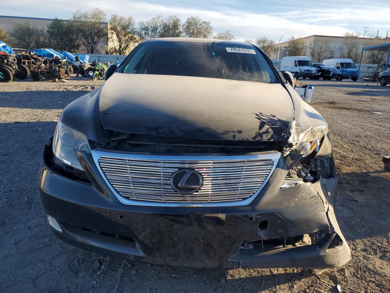 2008 Lexus Ls 460 Base Black vin: JTHBL46F285079882