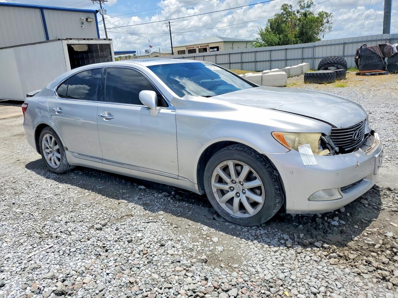 2008 Lexus Ls 460 Серебряный vin: JTHBL46F285080773