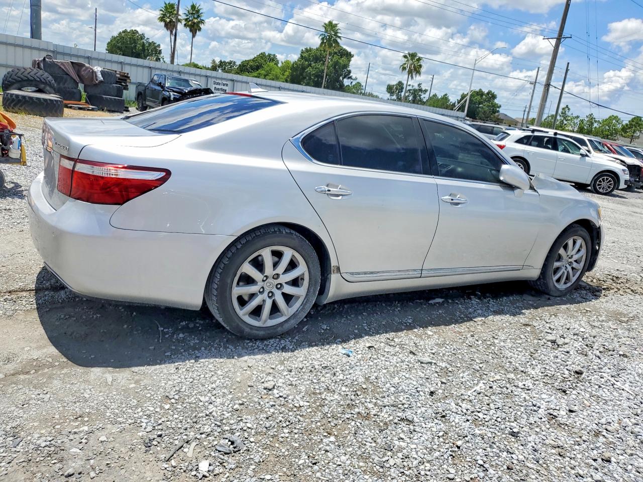 2008 Lexus Ls 460 Серебряный vin: JTHBL46F285080773