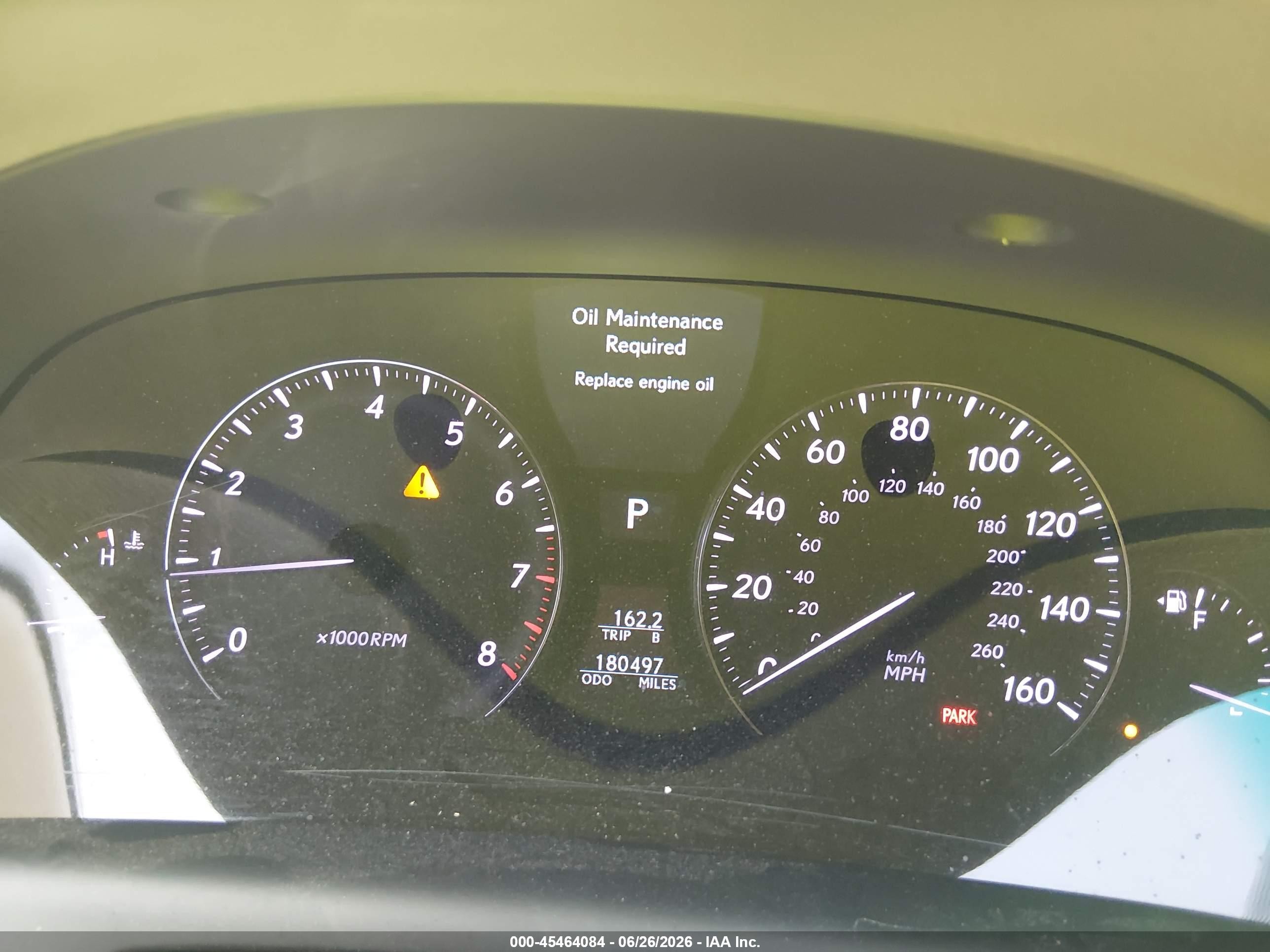 2008 Lexus Ls 460   Черный vin: JTHBL46F285083561