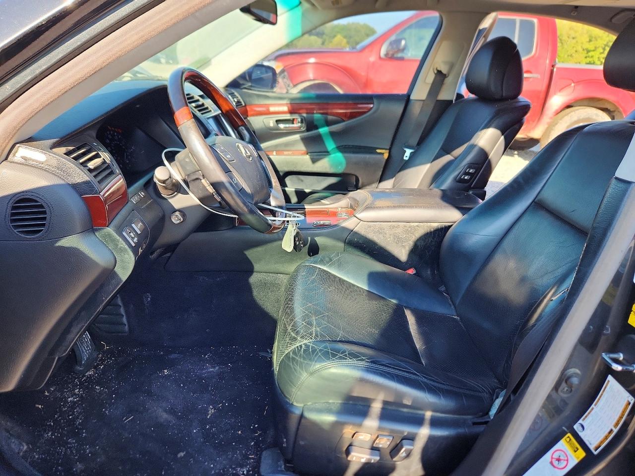 2009 Lexus Ls 460 Blue vin: JTHBL46F295087465