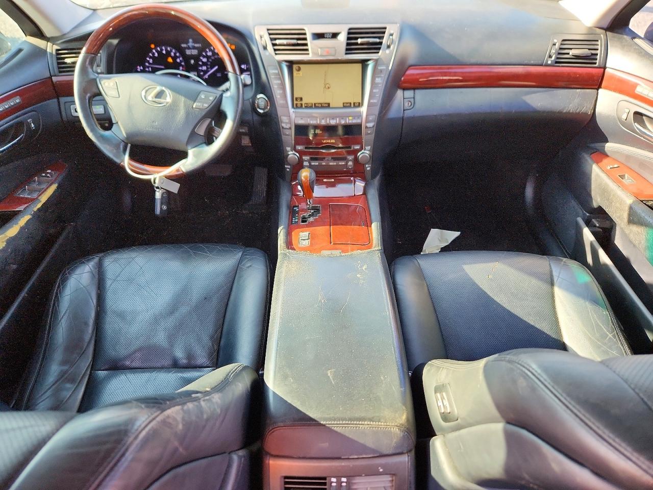 2009 Lexus Ls 460 Blue vin: JTHBL46F295087465