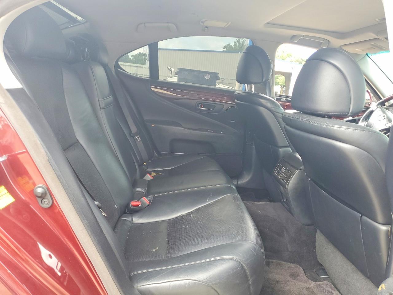 2007 Lexus Ls 460 Burgundy vin: JTHBL46F375006261