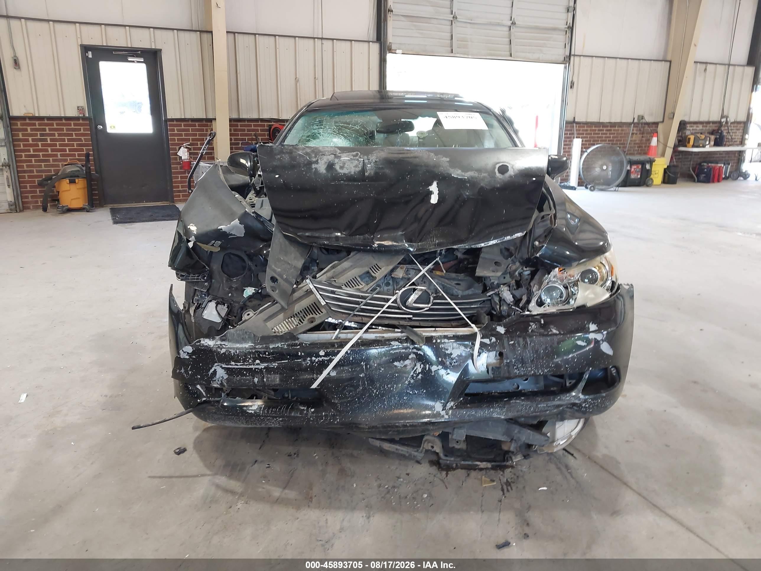 2007 Lexus Ls 460   Black vin: JTHBL46F375010262