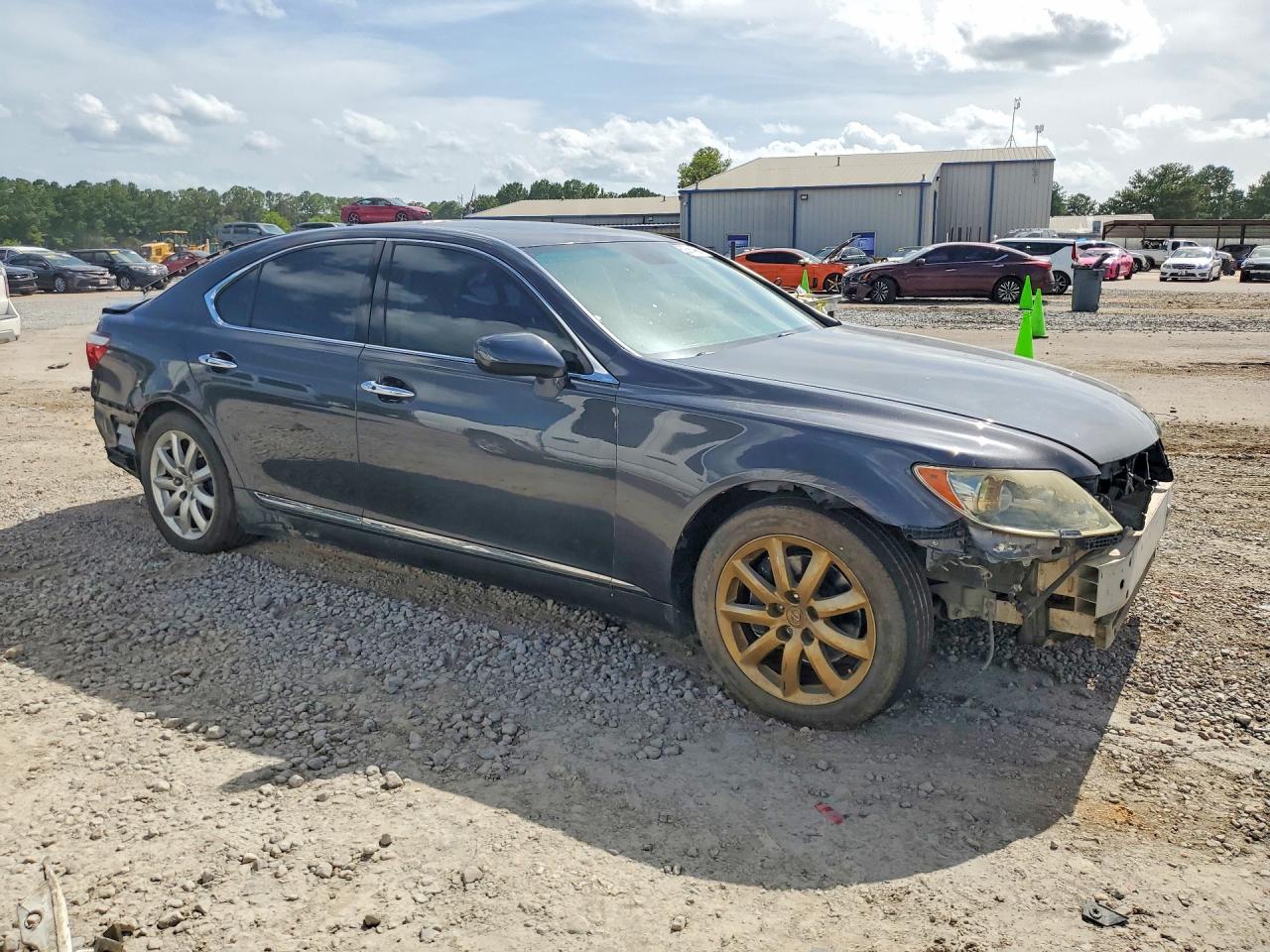 2007 Lexus Ls 460 Charcoal vin: JTHBL46F375025196