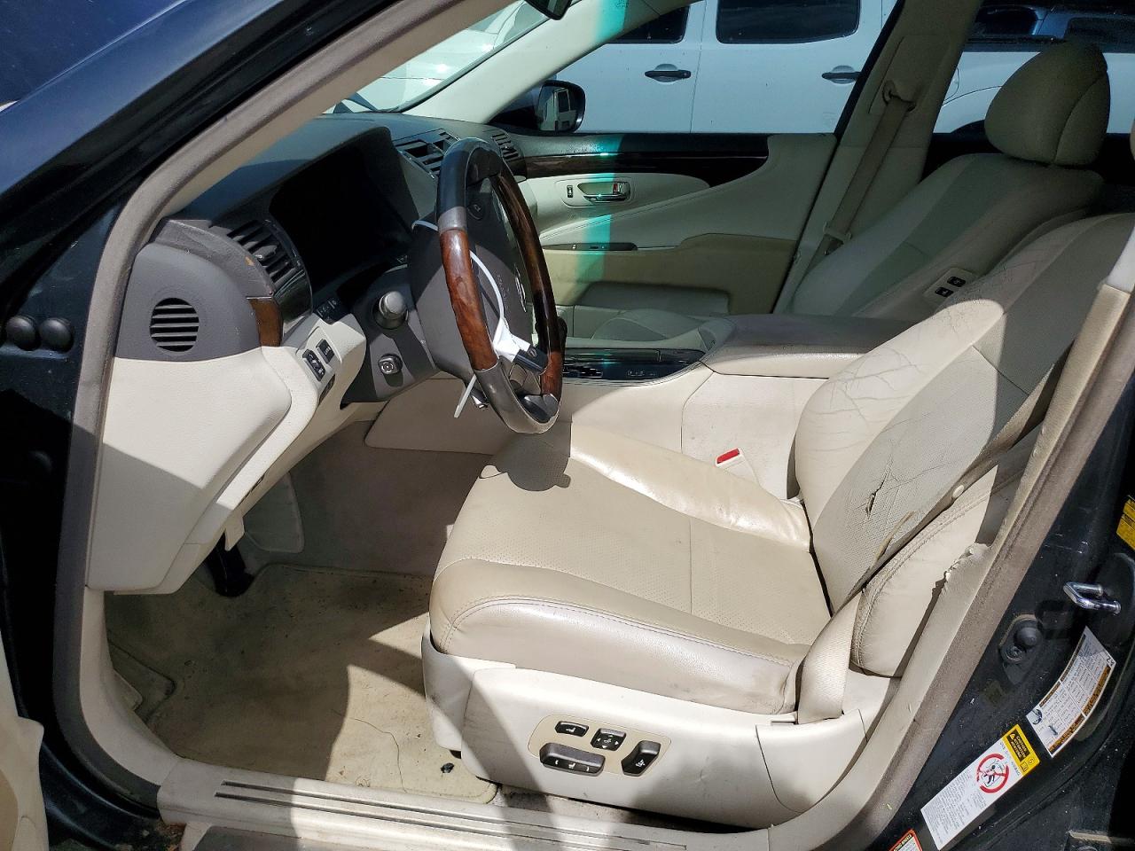 2007 Lexus Ls 460 Charcoal vin: JTHBL46F375025196