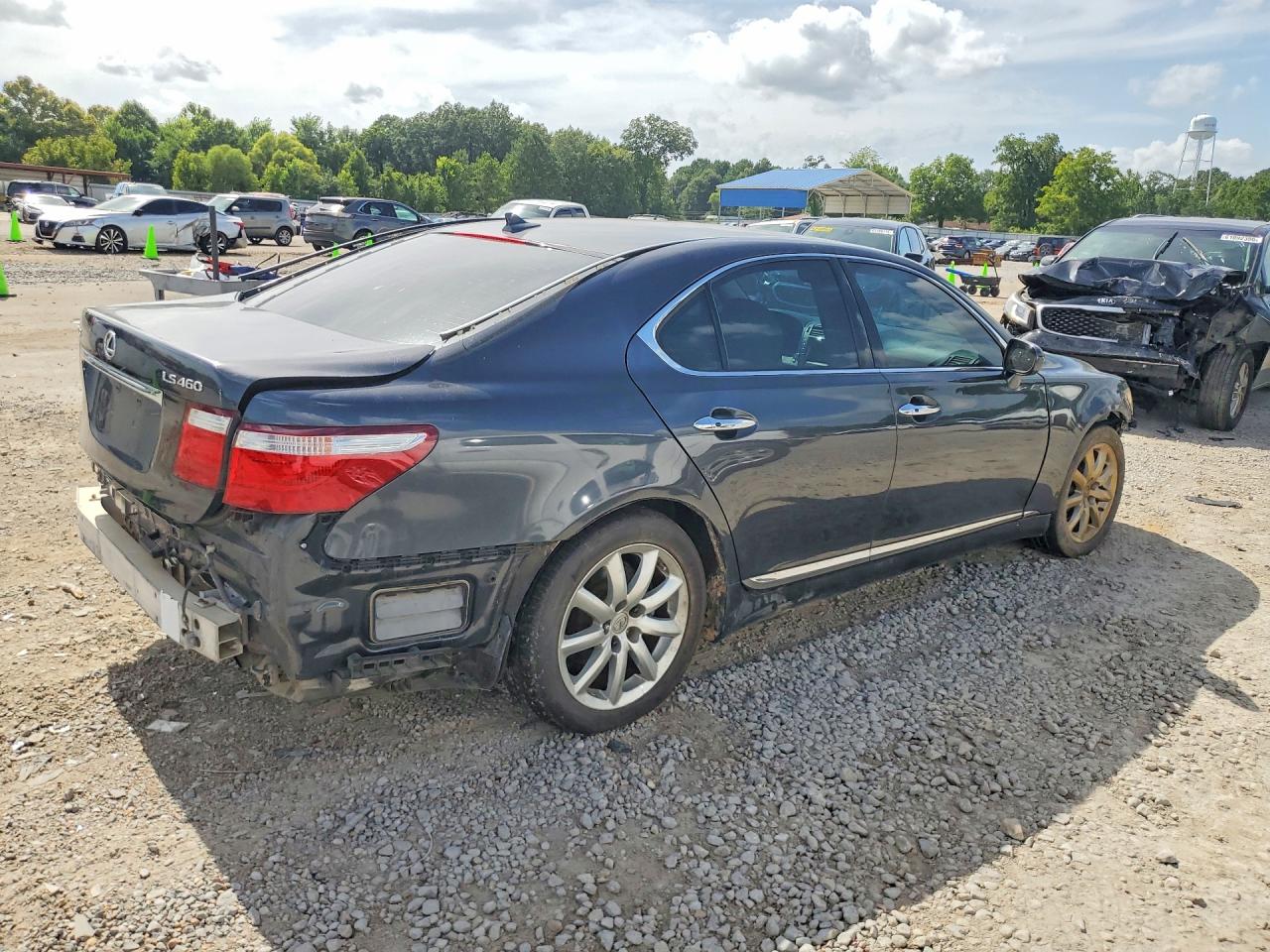 2007 Lexus Ls 460 Charcoal vin: JTHBL46F375025196