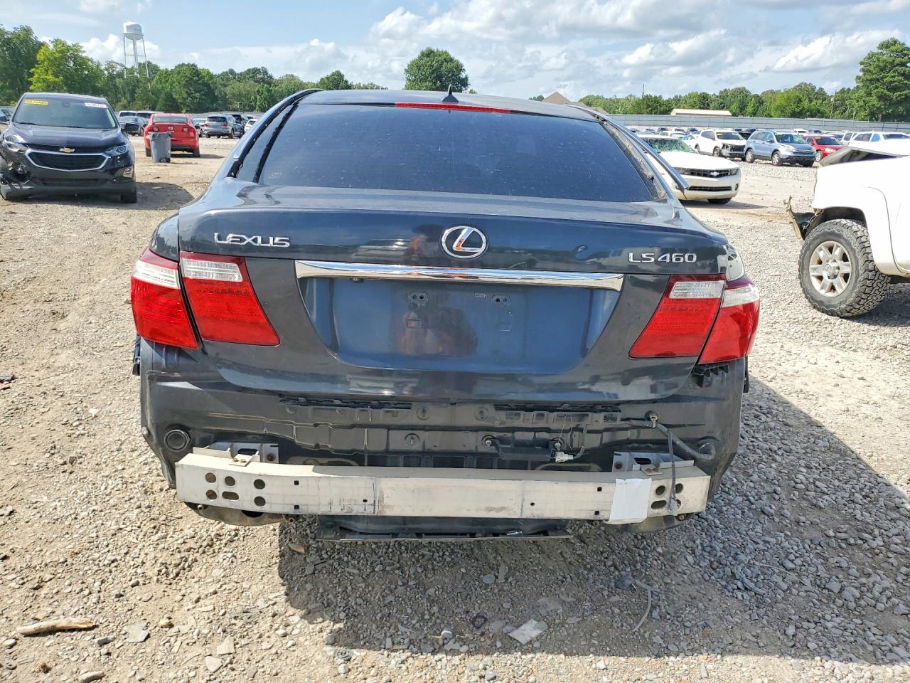 2007 Lexus Ls 460 Charcoal vin: JTHBL46F375025196