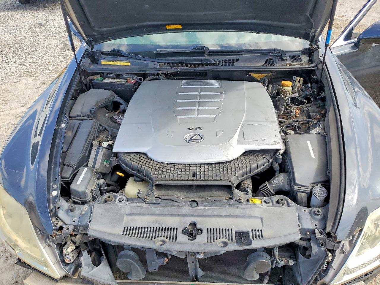 2007 Lexus Ls 460 Charcoal vin: JTHBL46F375025196