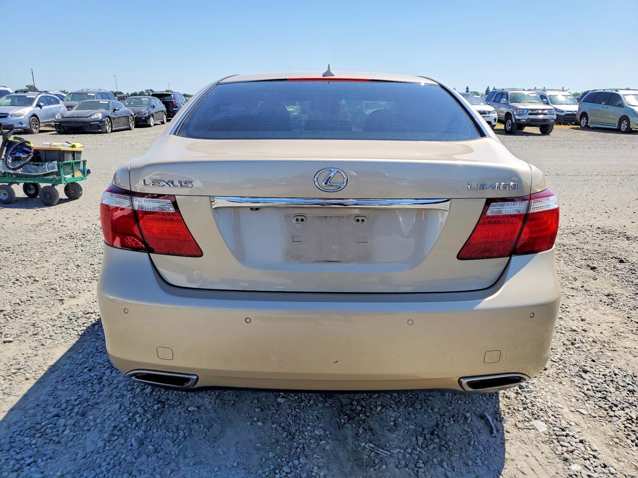 2007 Lexus Ls 460 Tan vin: JTHBL46F375036408