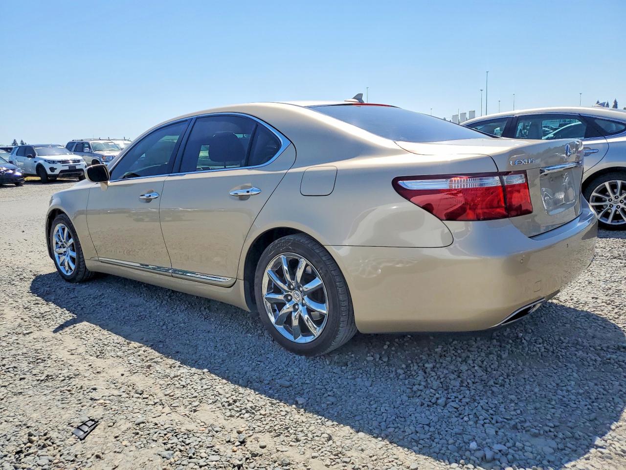 2007 Lexus Ls 460 Tan vin: JTHBL46F375036408