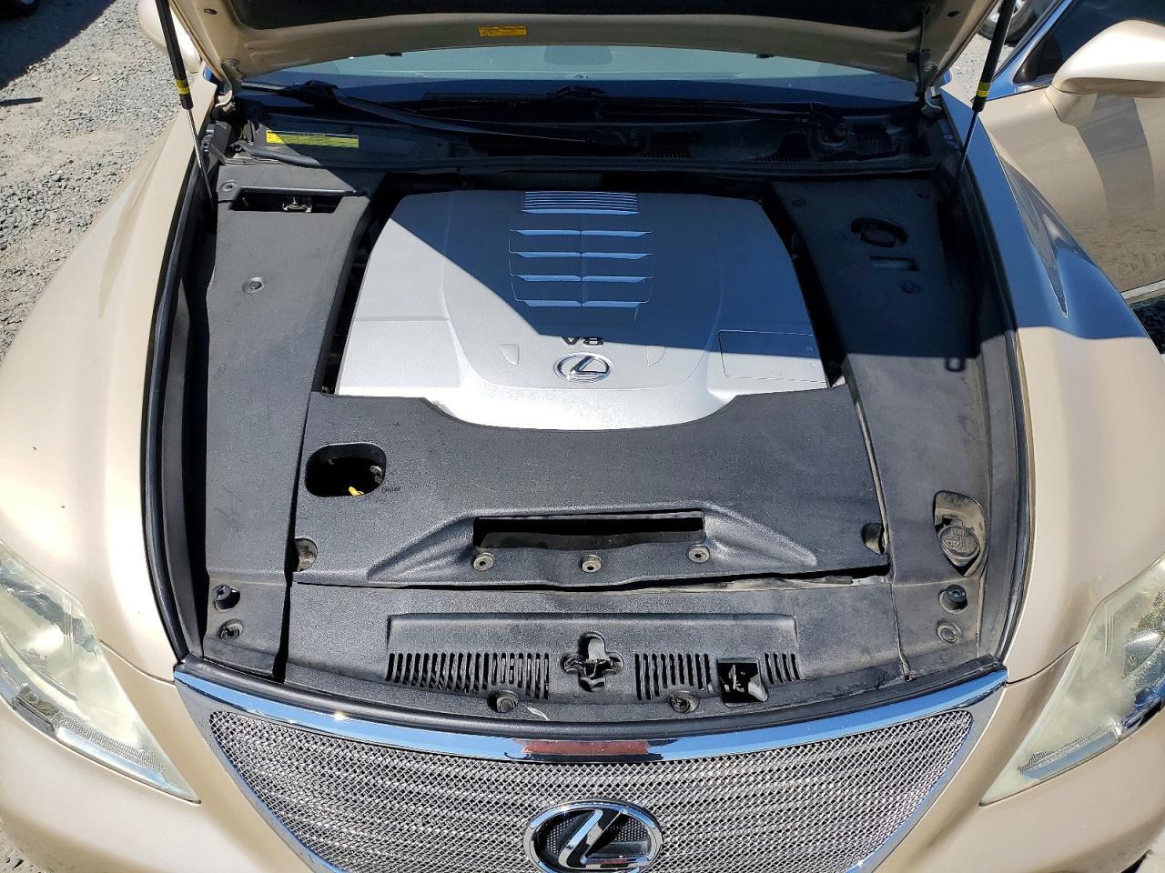 2007 Lexus Ls 460 Tan vin: JTHBL46F375036408