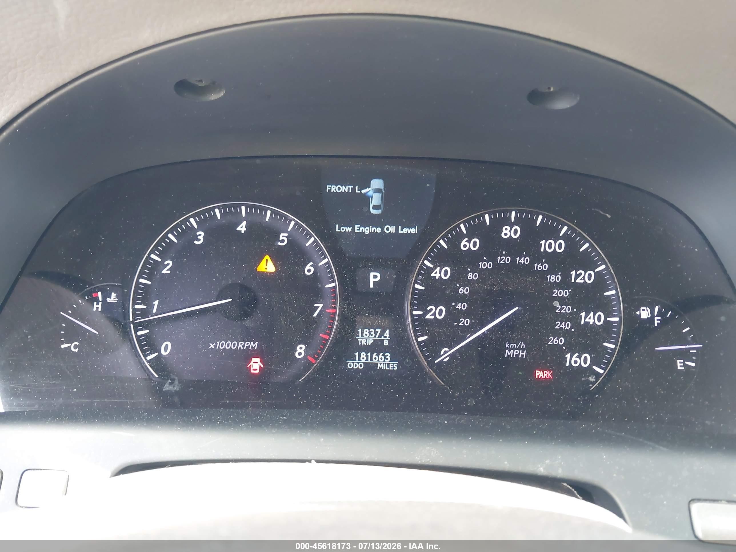 2008 Lexus Ls 460   White vin: JTHBL46F385062878